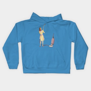 Vintage Housewife Kids Hoodie